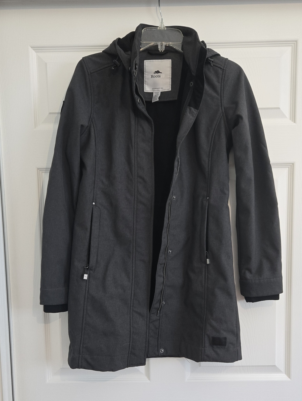 Roots Women's Dark Gray Coat